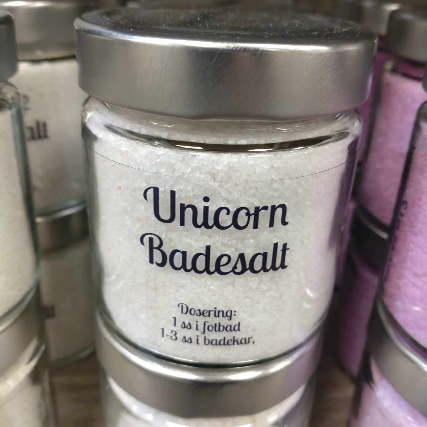 Unicorn badesalt