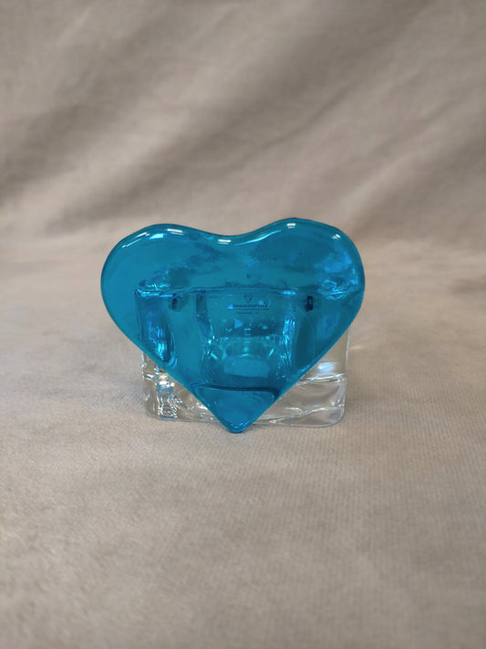 Telysholder med hjerte