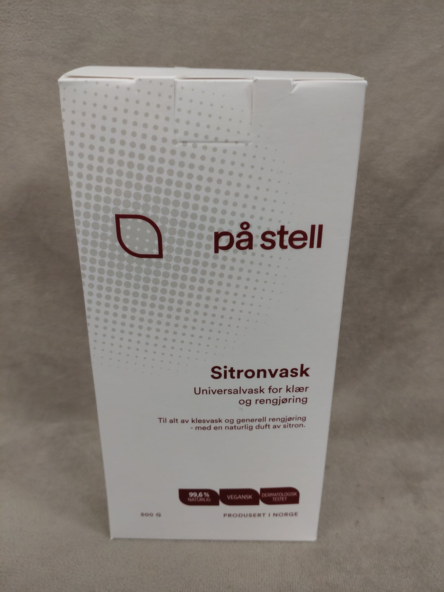 Sitronvask - På Stell