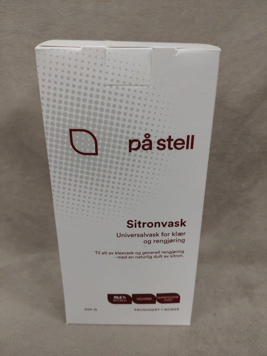 Sitronvask - På Stell