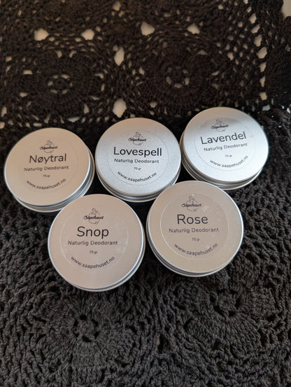 Naturlig Deodorant
