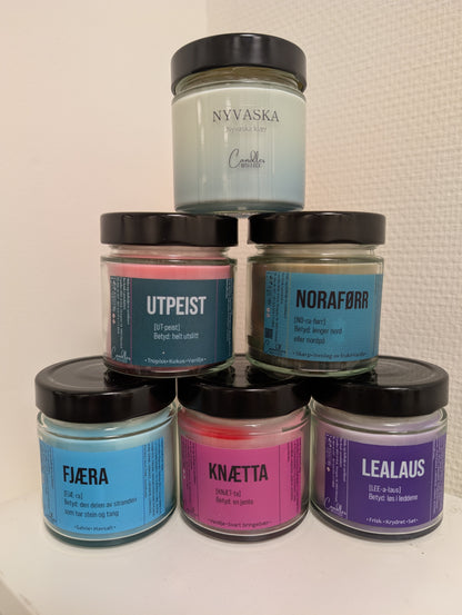 Duftlys i glass