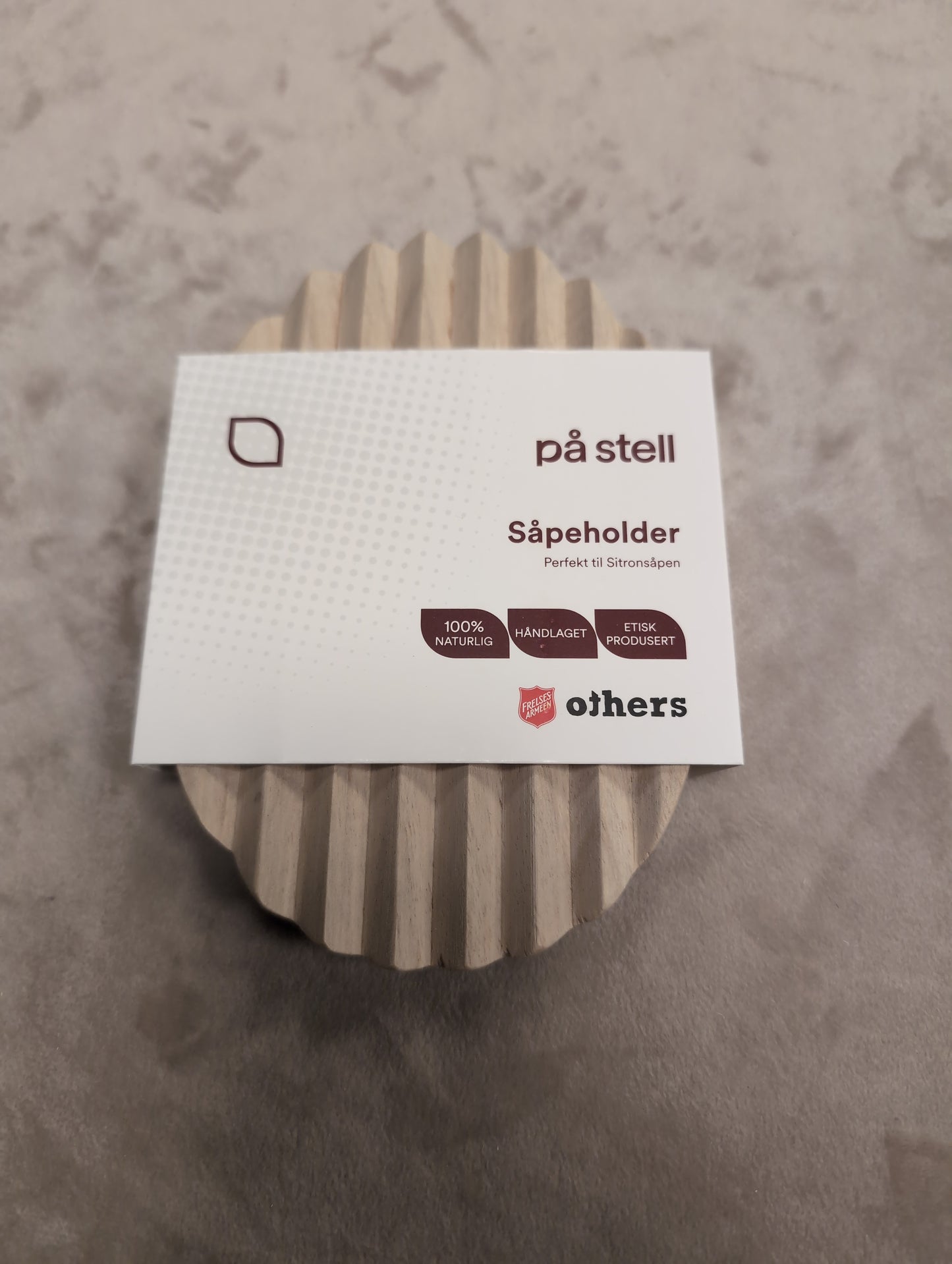 På stell såpeholder