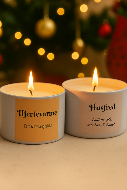Julelys i boks ✨ – Hjertevarme & Husfred dufter